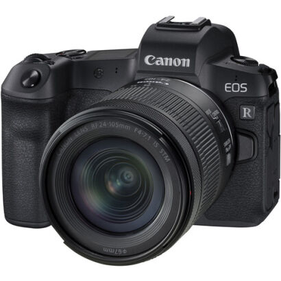 Canon EOS R BODY + RF 24-105mm F4-7.1 IS STM  - Zwrot 460zł w promocji Cashback!