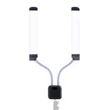 Lampa kosmetyczna MITOYA LED 2w1 z giętkimi ramionami