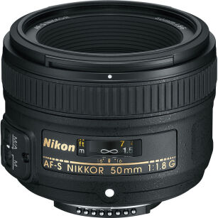 Nikon AF-S 50 mm f/1,8G