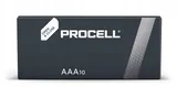 10x Baterie Duracel Alkaliczne PROCELL Constant Power AAA / LR3 - 2
