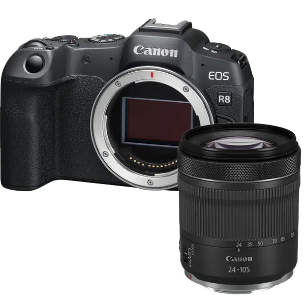 Aparat Canon EOS R8 + RF 24-105mm F/4-7.1 IS STM | RATY 20x0% | Exascend Karta 128GB Catalyst GRATIS | + cashback 500 zł