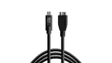 Kabel Tether Tools Pro USB-C Micro-B 4,6m Bl