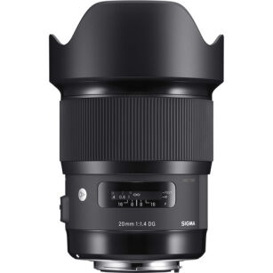 Sigma A 20 mm f/1.4 DG HSM ART Canon  + 3 LATA GWARANCJI + RATY 0% 
