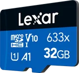 Lexar 633X microSDHC/SDXC no adapter (V10) R100 32GB