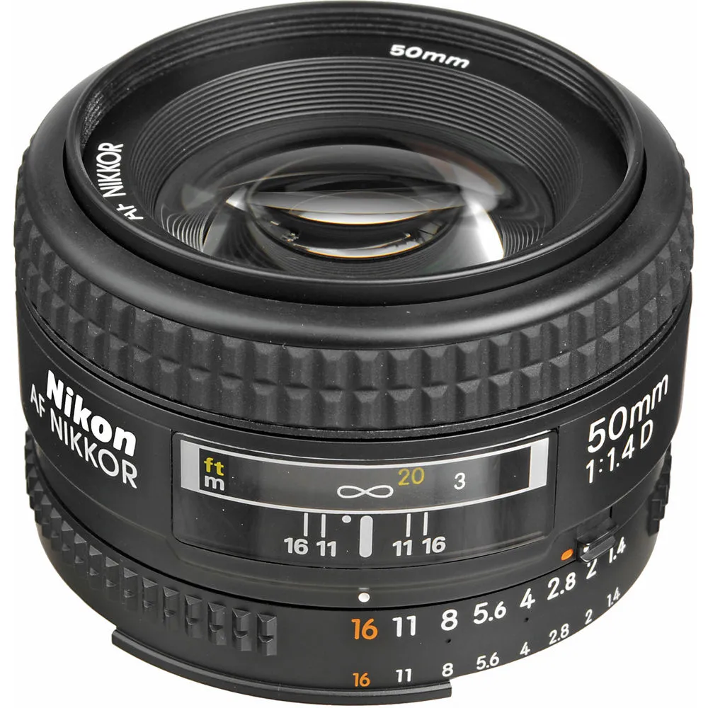 Nikon F 50 mm f/1.4D