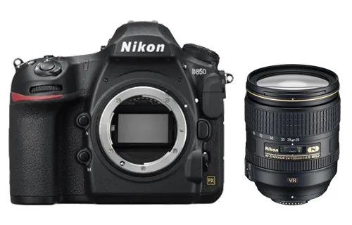 Nikon Appareil Photo Reflex Numérique DSLR D850 avec Objectif AF-S