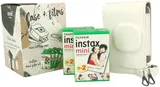 ZESTAW AKCESORIÓW INSTAX MINI LIPLAY - POKROWIEC + WKŁAD 2X 20PK - biały 