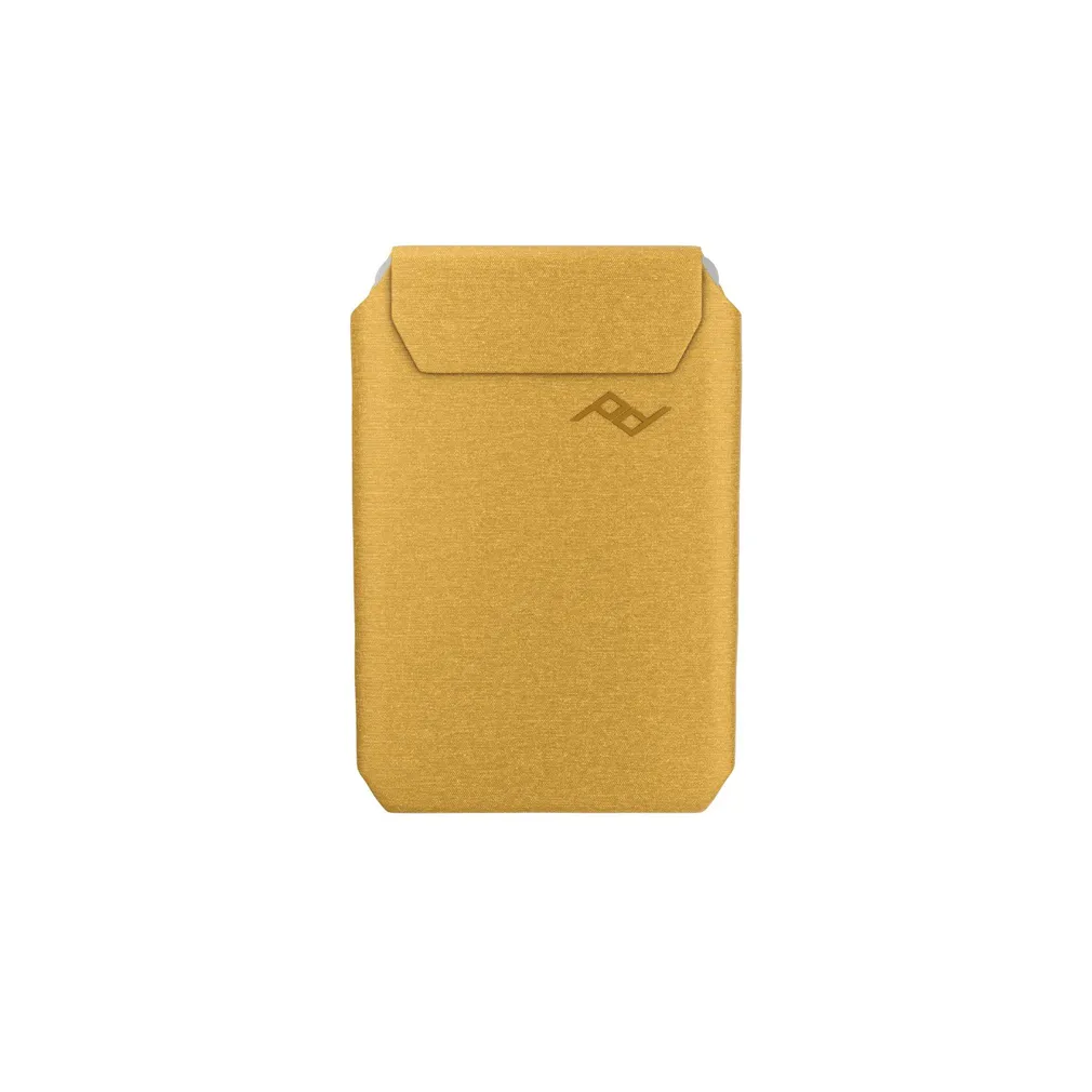 Peak Design Mobile Wallet Slim - Magnetyczny Portfel Płaski Do Telefonu - Żółty