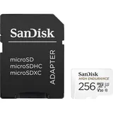 Karta Sandisk Hight Endurance (rejestratory i monitoring) microSDXC 256GB V30 z adapterem