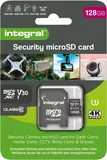 Karta pamięci Integral Security Micro SD 4K V30 UHS-1 U3 A1 CLASS 10 128GB (+ Adapter kart SD)