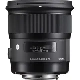 Sigma 24 mm f/1.4 DG HSM ART Nikon F + 3 LATA GW. + FILTR MARUMI FS PLUS 77 MM GRATIS - RATY 10x0%