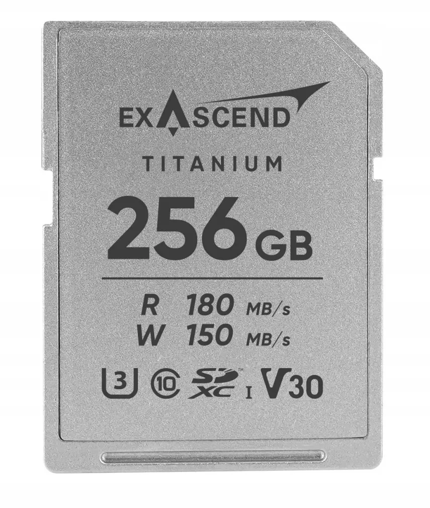 Karta pamięci Exascend SDXC Titanium UHS-I V30 256GB