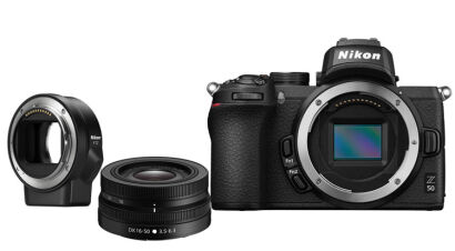 Nikon Z50 + 16-50 mm f/3.5-6.3 VR + adapter FTZII  - PROMOCJA NATYCHMIASTOWY RABAT - BLACK FRIDAY