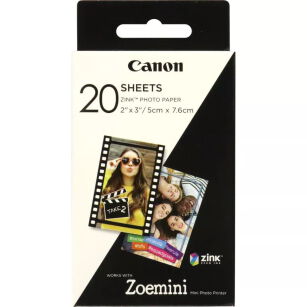 PAPIER CANON ZINK 2 X 3" PHOTO PAPER 20 SZT.
