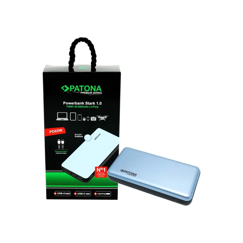 PATONA Premium Powerbank Strong 1.0 PD65W 20000mAh