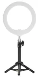 Lampa pierścieniowa LED Newell RL-10A Arctic White + statyw