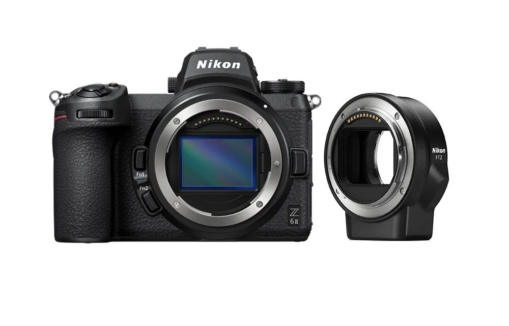 Nikon Z6 II body + adapter FTZ