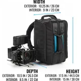 Tenba Cineluxe v2 Backpack 16 - Black - 7