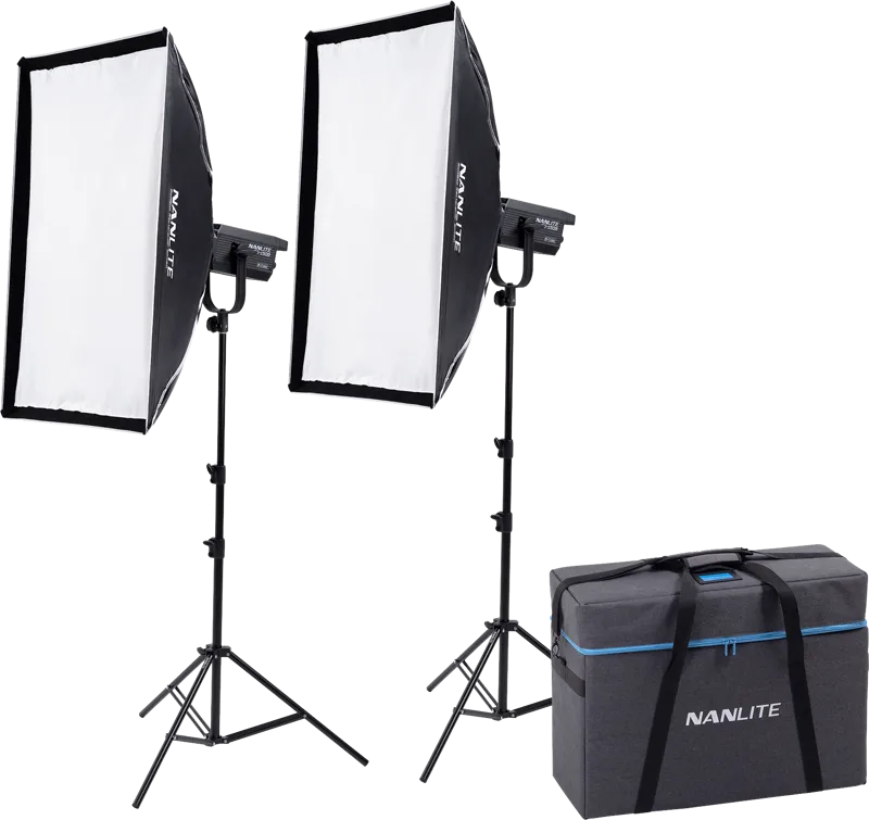 Nanlite FS-150B Bi-Colour 2 light kit with stand