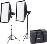 Nanlite FS-150B Bi-Colour 2 light kit with stand