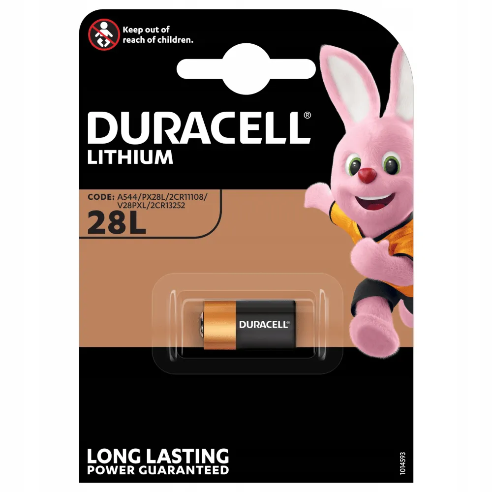 1x Bateria Specjalistyczna 28L 4LR44 PX28 6V Duracell