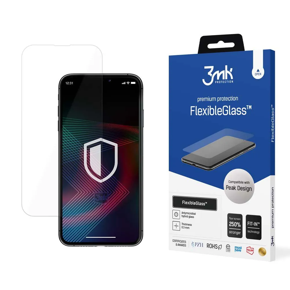 3mk szkło hartowane Flexible Glass Oleo PD iPhone 15