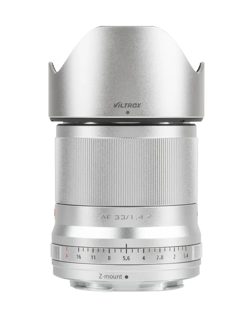 Viltrox AF 33 mm F1.4 Nikon Z silver + BON 129 ZŁ NA KARTĘ ANGELBIRD PO REJESTRACJI OBIEKTYWU