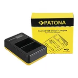 Ładowarka Dual USB LCD Patona do Nikon EN-EL15