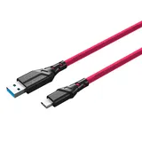 Kabel fotograficzny Mathorn MTC-500M 5m 10Gbps 60W USB A-C Magenta