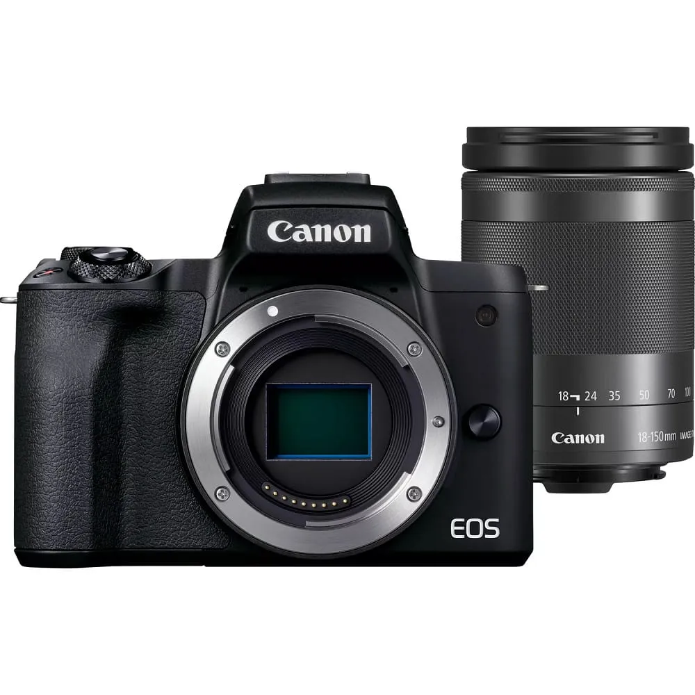 Canon M50 Mark II czarny + EF-M 18-150mm | RATY 20x0%