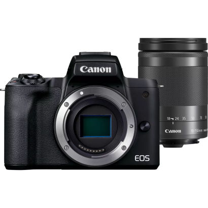 Canon M50 Mark II czarny + EF-M 18-150mm
