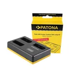 Ładowarka Triple USB LCD Patona do Nikon EN-EL14