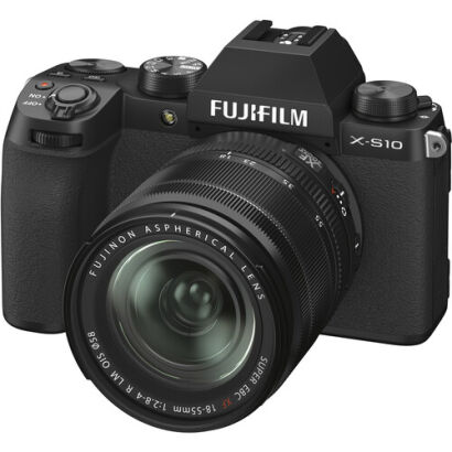 Fujifilm X-S10 + XF 18-55mm czarny - ŚWIĄTECZNA PROMOCJA