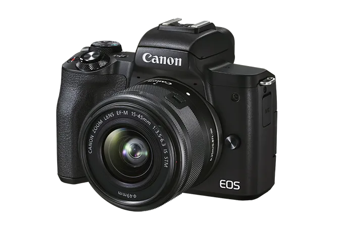 Canon EOS M50 Mark II + EF-M 15-45mm f/3.5-6.3 IS STM + karta SANDISK 128GB GRATIS | RATY 20x0% - ZAPYTAJ O SUPER OFERTĘ