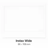 10 zdjęć Fujifilm Instax Wide Metallics Frame – wkład do Wide 210/300/400/Evo - 5