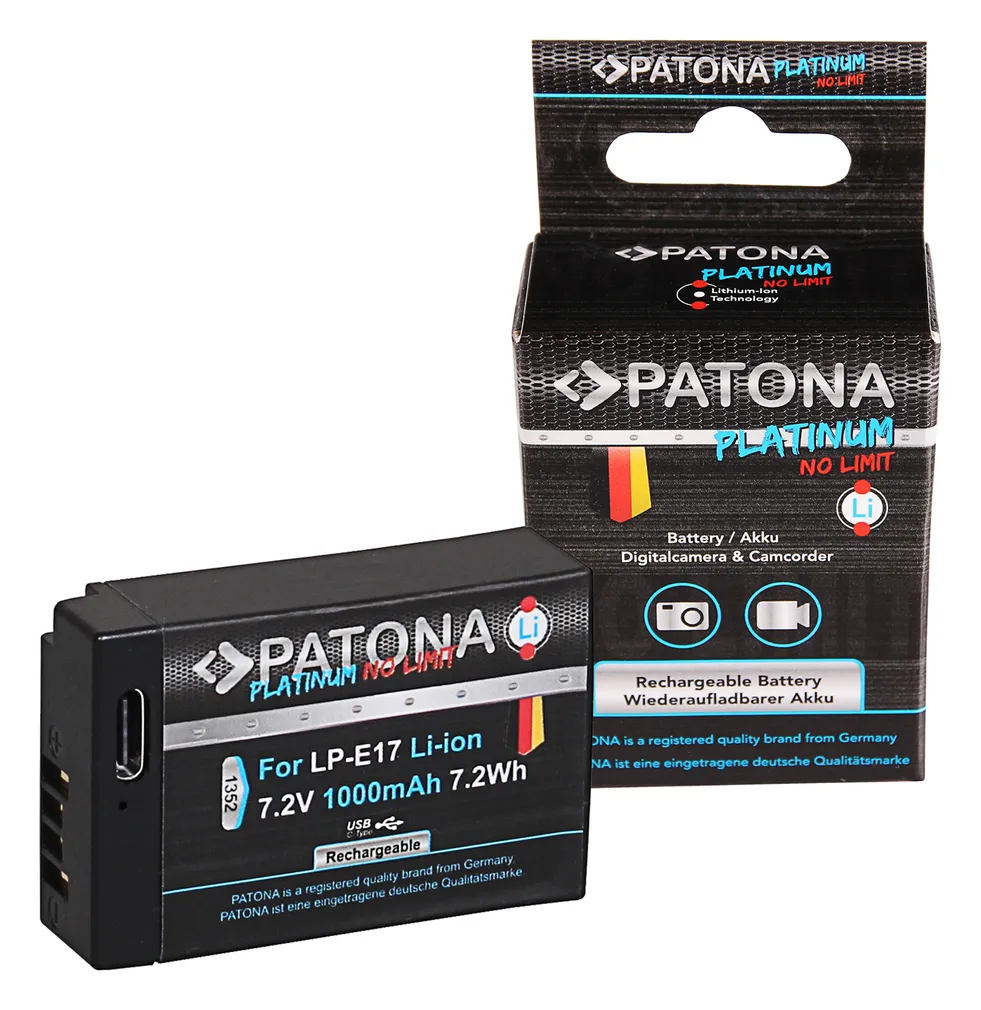 Akumulator Patona akumulator Platinum LP-E17 z USB-C