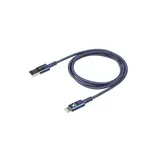 XTORM Kabel USB - Lightning MFI  (1m) niebieski