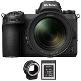 Nikon Z7 + 24-70 + adapter FTZ + karta SONY XQD 64GB