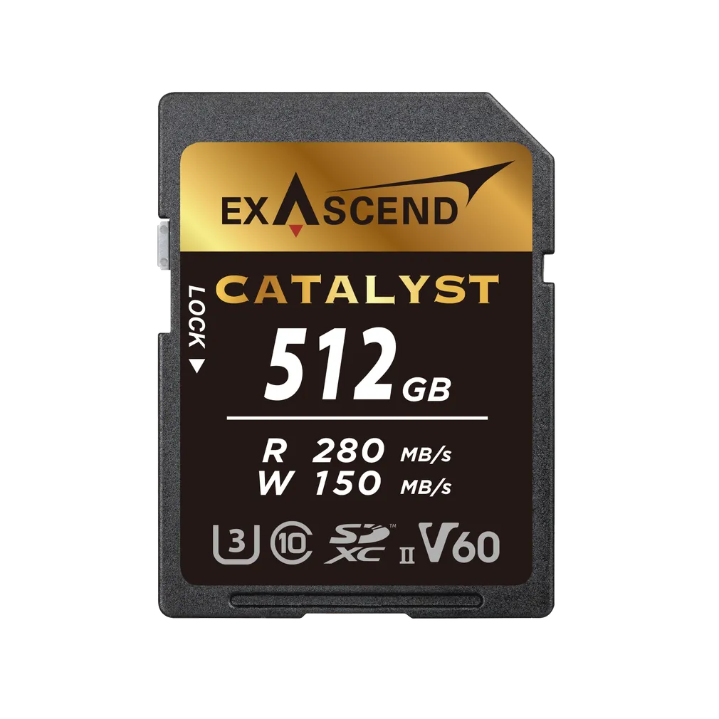 Karta pamięci ExAscend Catalyst UHS-II V60 512GB