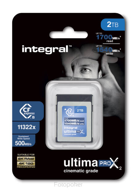 Karta Integral CFExpress UltimaPro X2 2TB Type B 11322x