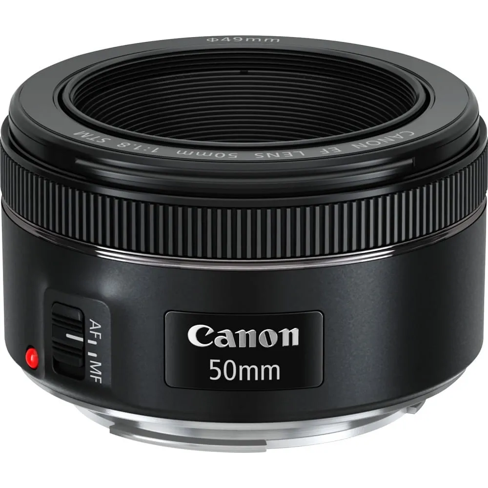 Canon EF 50 mm f/1.8 STM + FILTR MARUMI UV (39ZŁ) GRATIS + RATY 10x0%
