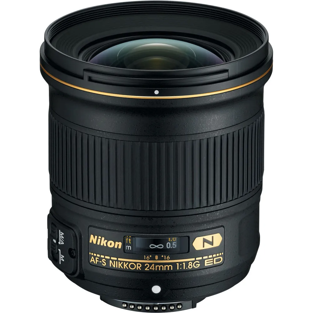 Nikon AF-S 24 mm f/1.8G ED + AKCESORIA