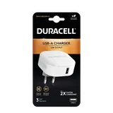 Ładowarka Duracell Biała USB-A 12W