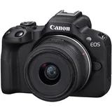 Canon EOS R50 + RF-S 18-45 mm F/4.5-6.3 IS STM czarny | RATY 20x0% | Exascend Karta 128GB Catalyst GRATIS