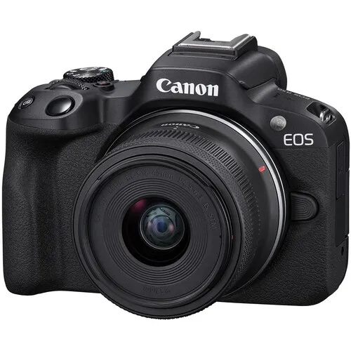 Canon EOS R50 + RF-S 18-45 mm F/4.5-6.3 IS STM czarny  + karta SANDISK 128GB GRATIS | RATY 20x0% - ZAPYTAJ O SUPER OFERTĘ