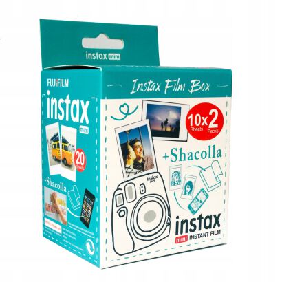 Fujifilm wkład Instax Mini 20 szt. + Shacolla