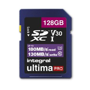 Karta pamięci SDXC Integral High Speed V30 UHS-I U3 128GB