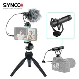 Synco M1P mikrofon nakamerowy + mini statyw + uchwyt mobilny