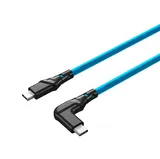 Kabel fotograficzny Mathorn MTC-211 2m 20Gbps 4K 60Hz PD100W USB C-C90 ArcticBlue