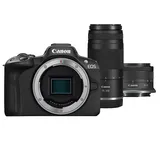 Canon EOS R50 + RF-S 18-45 mm F/4.5-6.3 IS STM + RF 75-300mm F4-5.6
